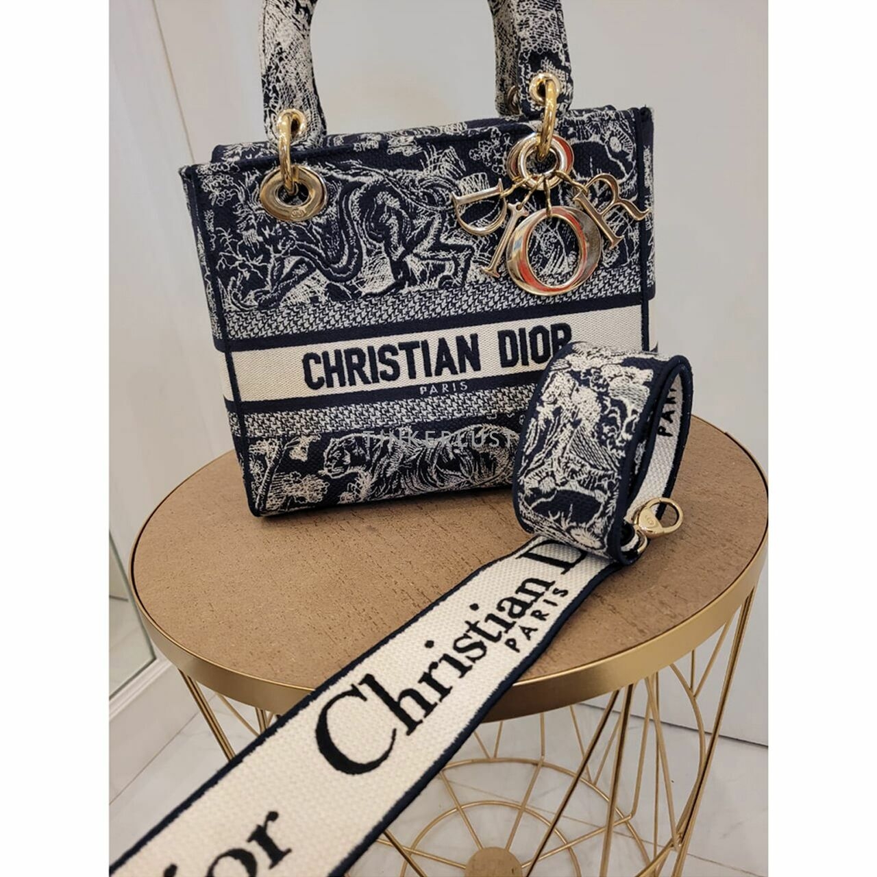 Christian Dior Lady D-Lite GHW 2021 Satchel