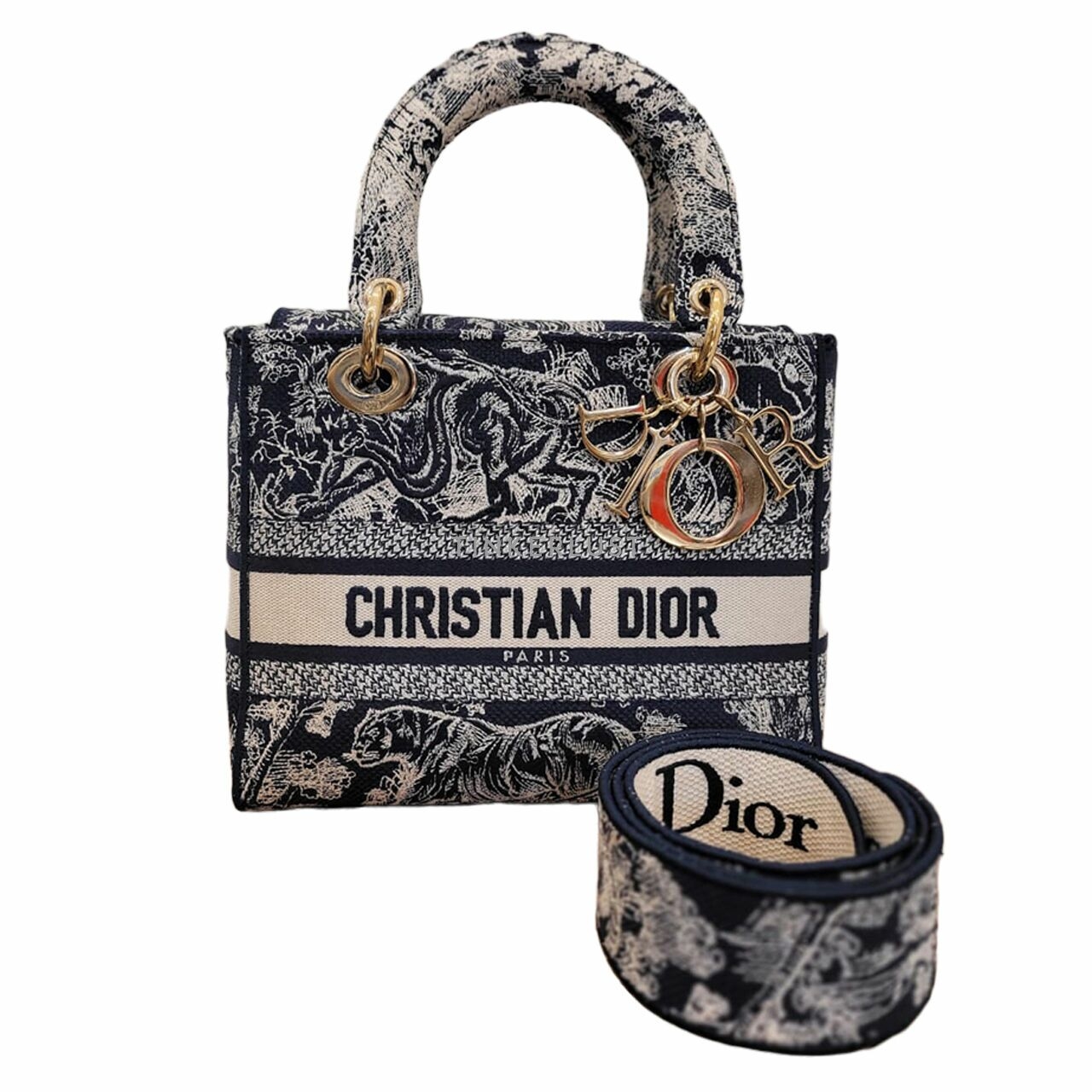 Christian Dior Lady D-Lite GHW 2021 Satchel