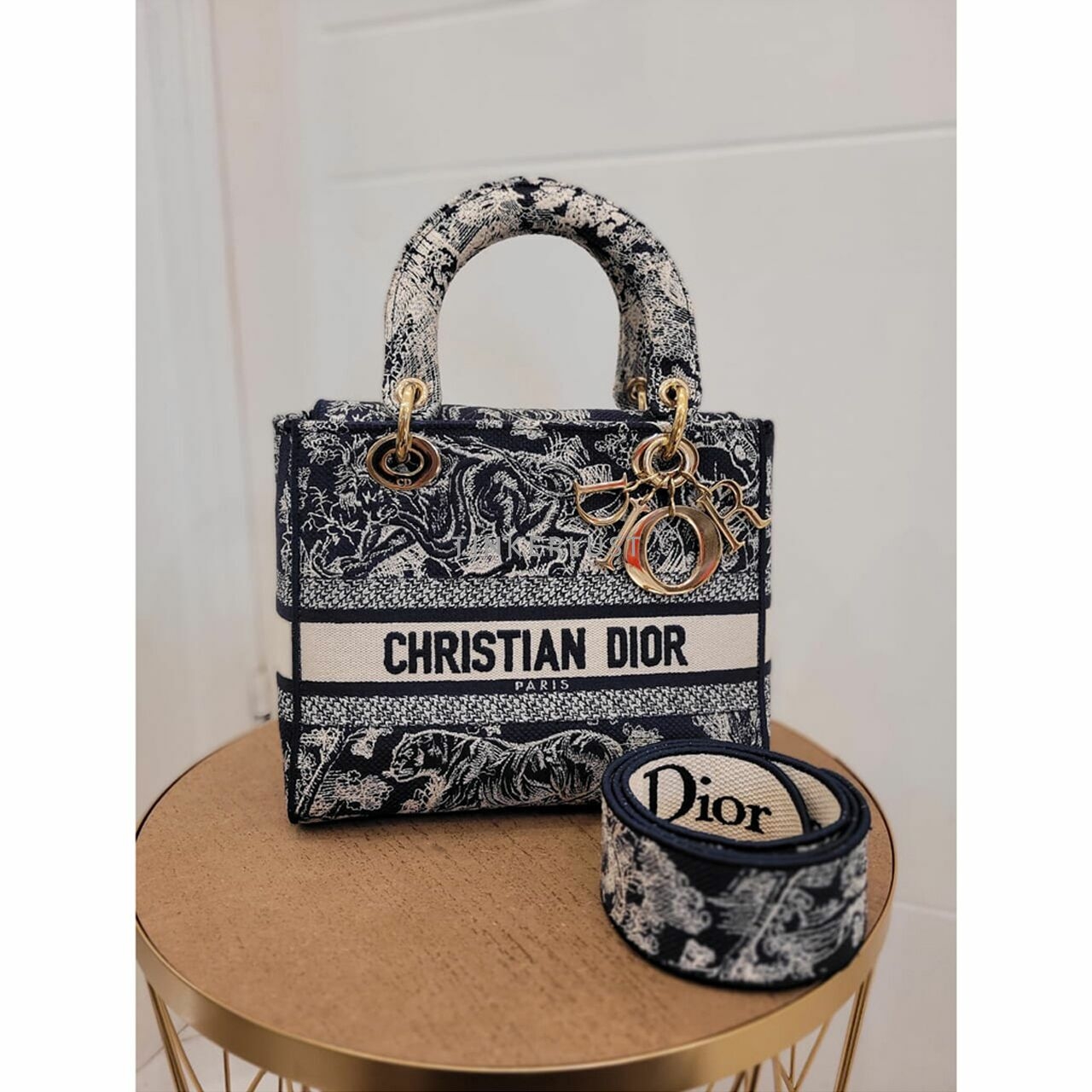 Christian Dior Lady D-Lite GHW 2021 Satchel