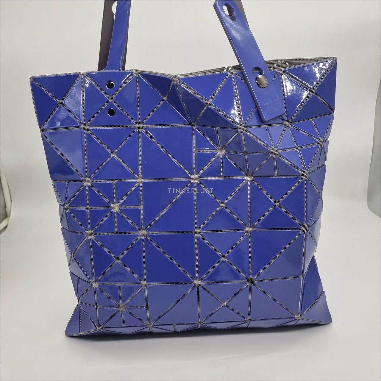 Bao Bao Issey Miyake Blue Tote Bag