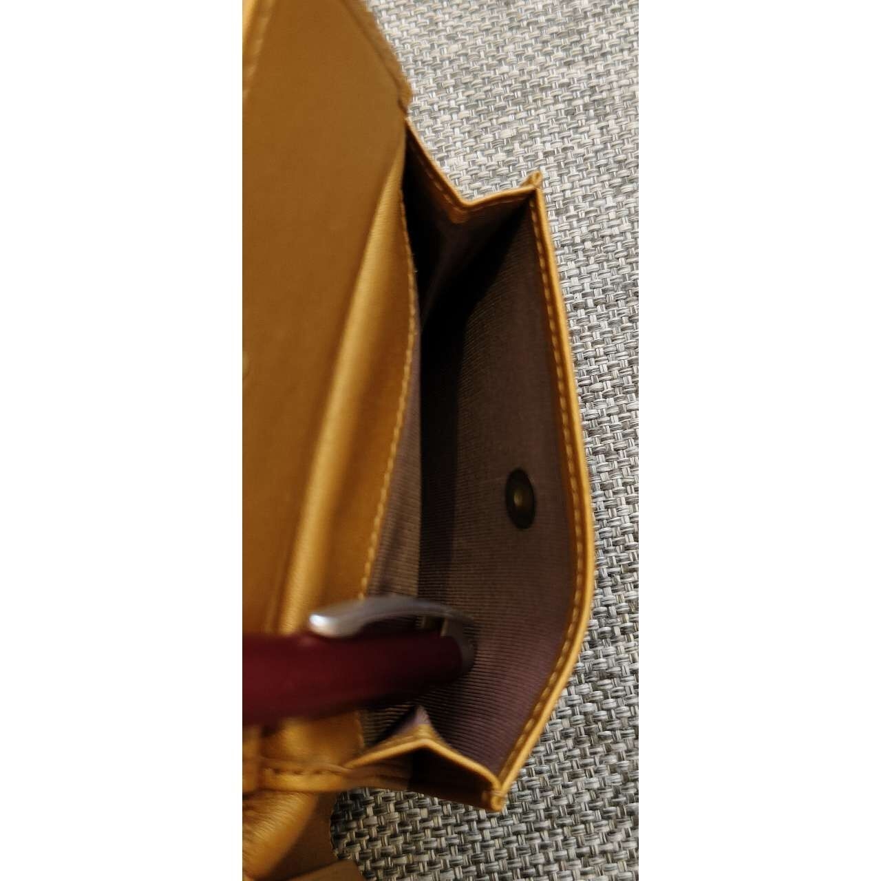 Salvatore Ferragamo Gold & Black Wallet