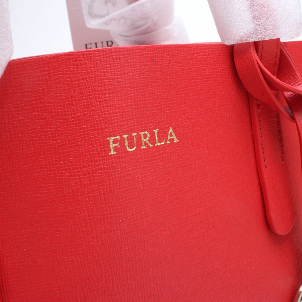 Furla Sally Tote Red