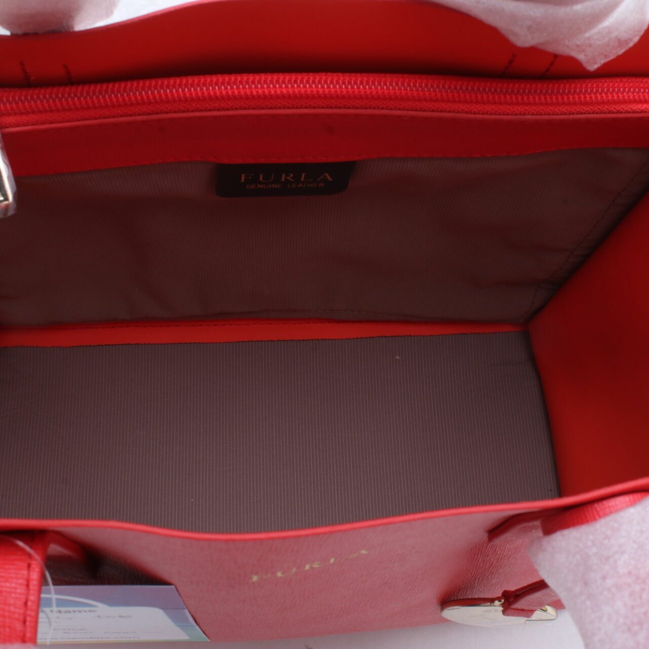 Furla Sally Tote Red