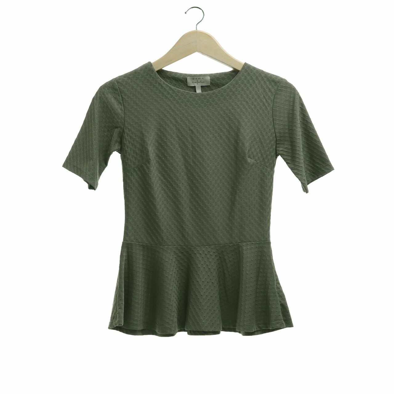 Zara Olive Blouse