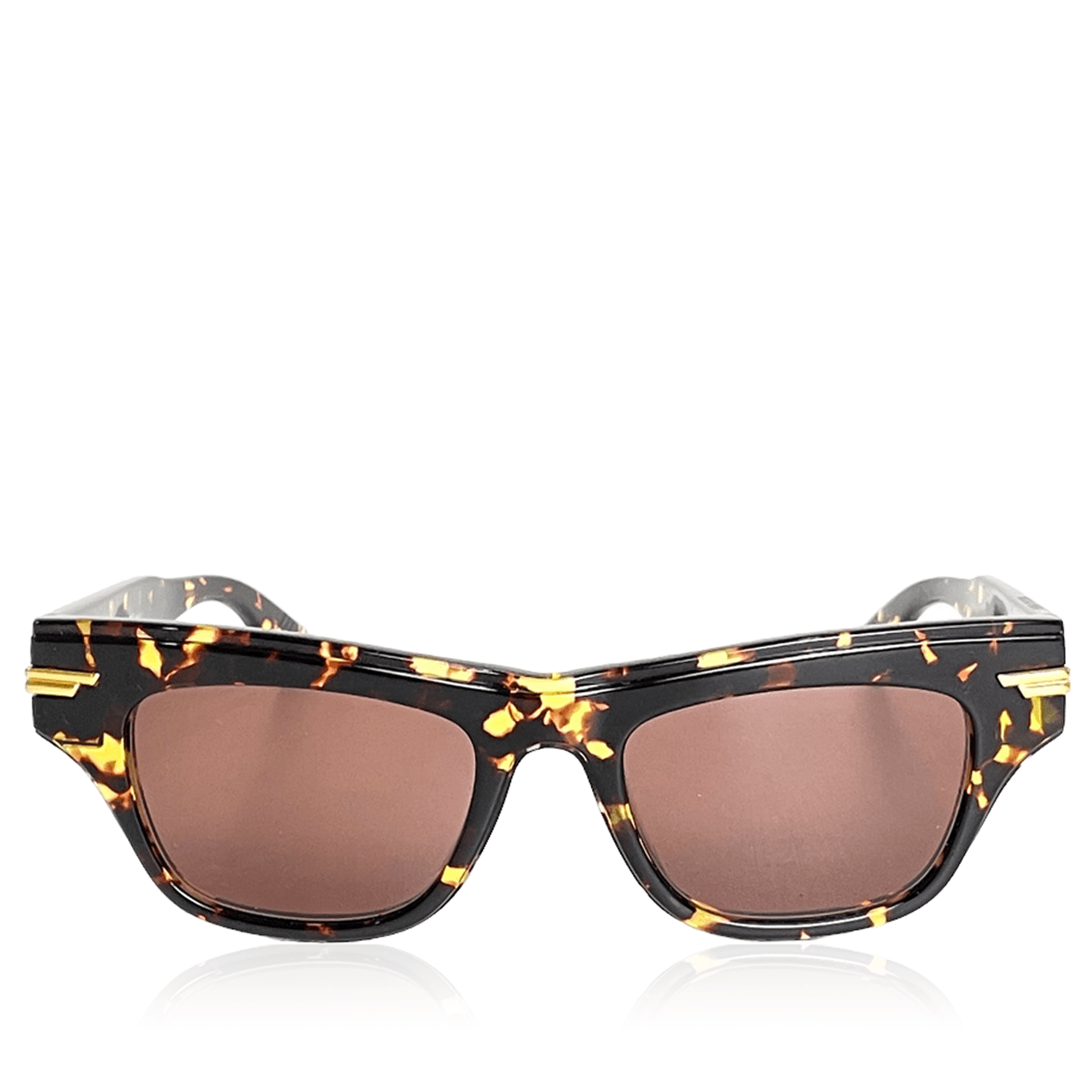 Bottega Veneta BV1122S Havana Brown Sunglasses