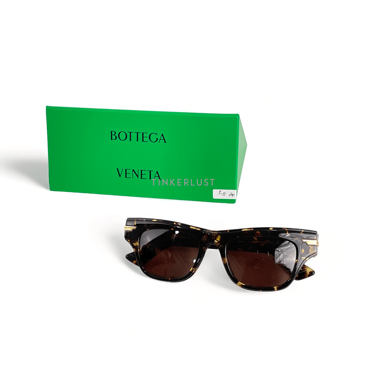 Bottega Veneta BV1122S Havana Brown Sunglasses