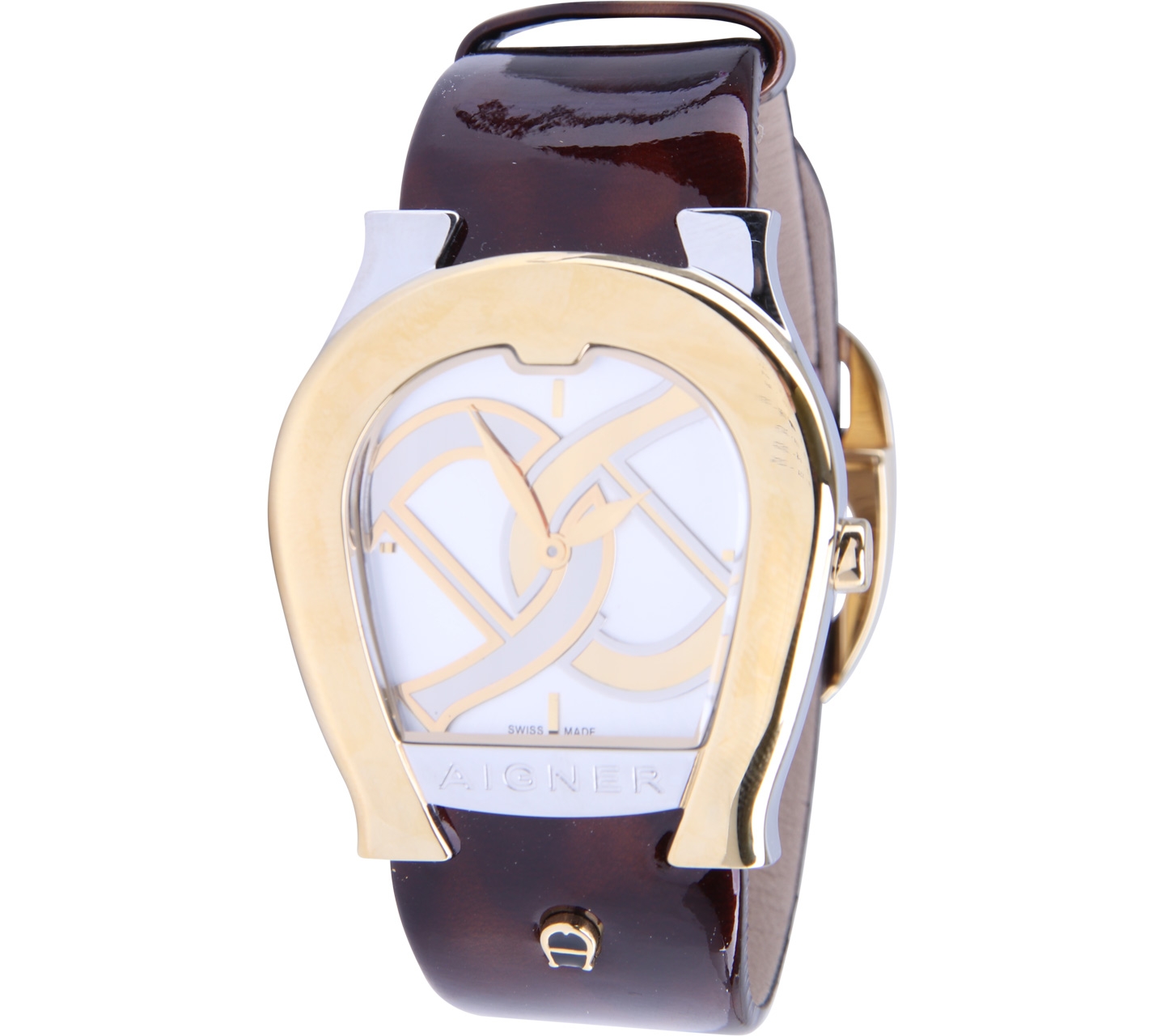 Aigner Dark Brown Strap Woman Watch