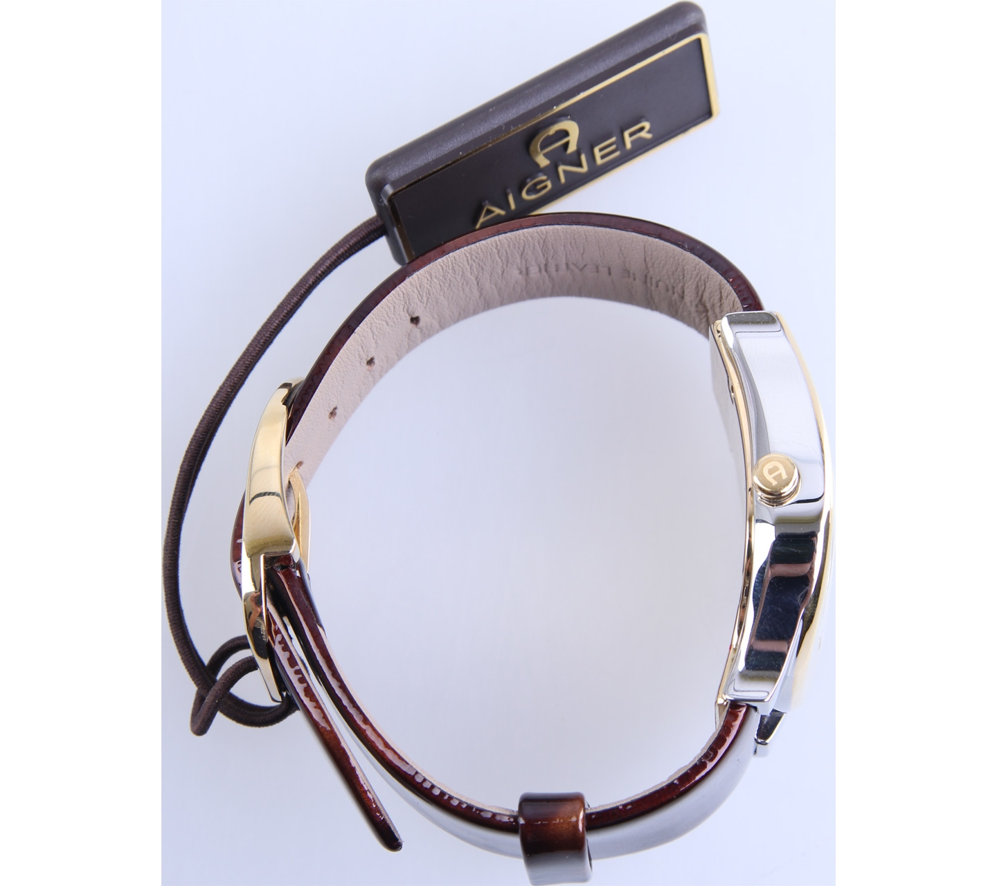 Aigner Dark Brown Strap Woman Watch