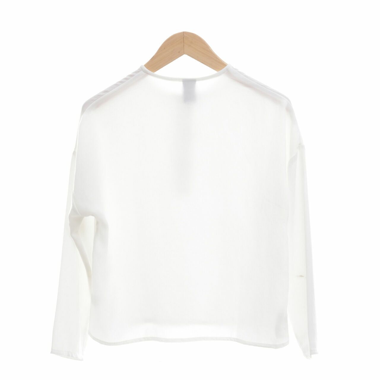 Cotton Ink Studio White Blouse