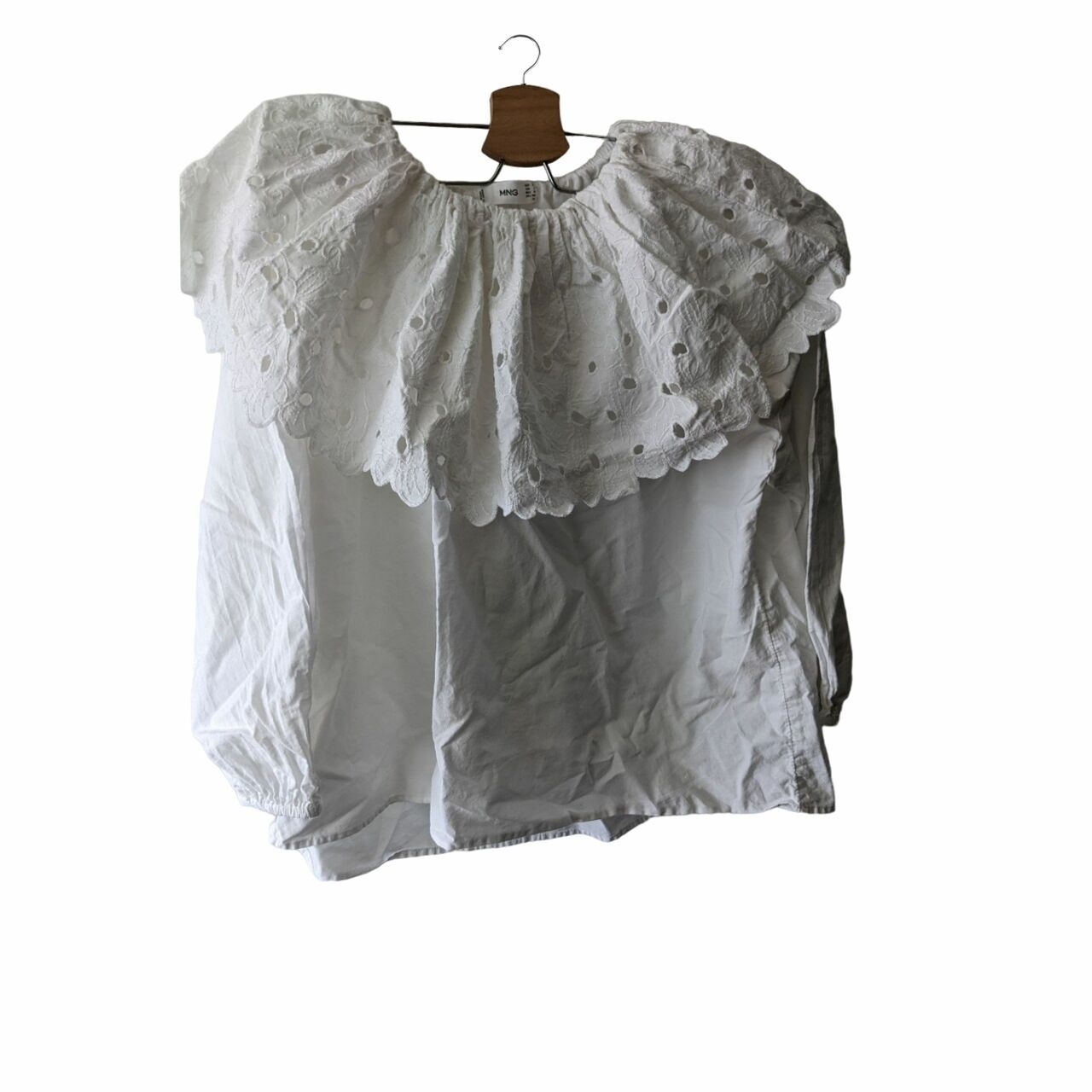 Mango White Blouse