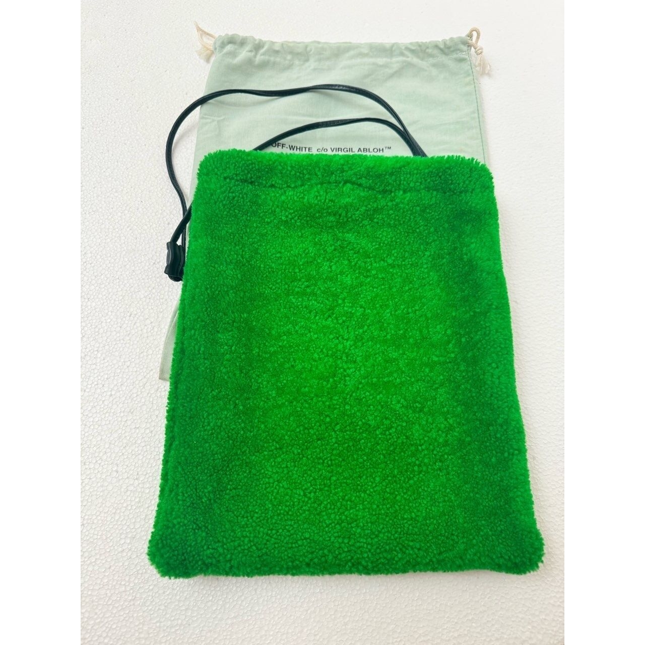 Off-White Green Sling Bag