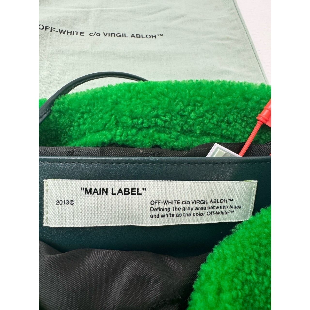 Off-White Green Sling Bag