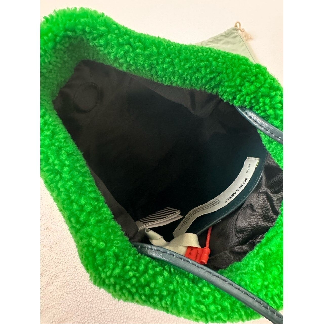 Off-White Green Sling Bag