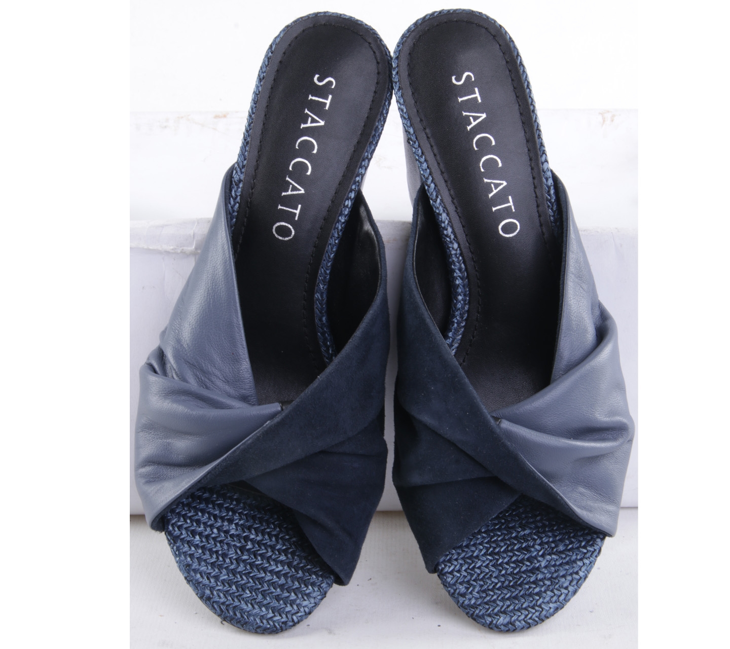 Staccato Navy Heels