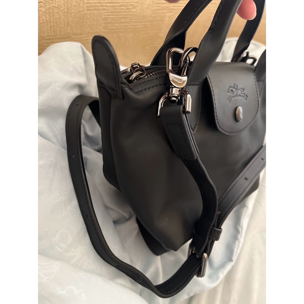 Longchamp Le Pliage Top Handle Xtra Black XS Handbag