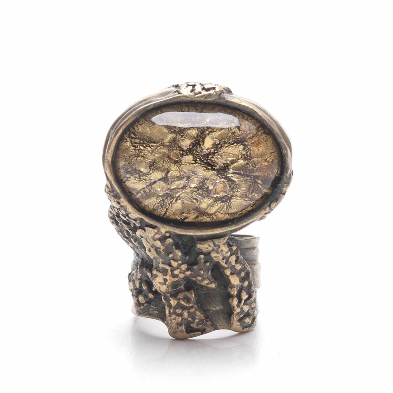 Yves Saint Laurent Arty Gold Ring Jewellery