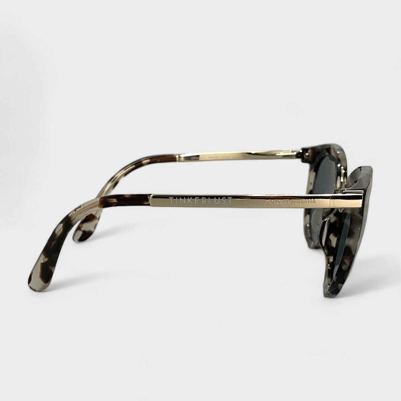 Dolce & Gabbana Brown/Gold Sunglasses