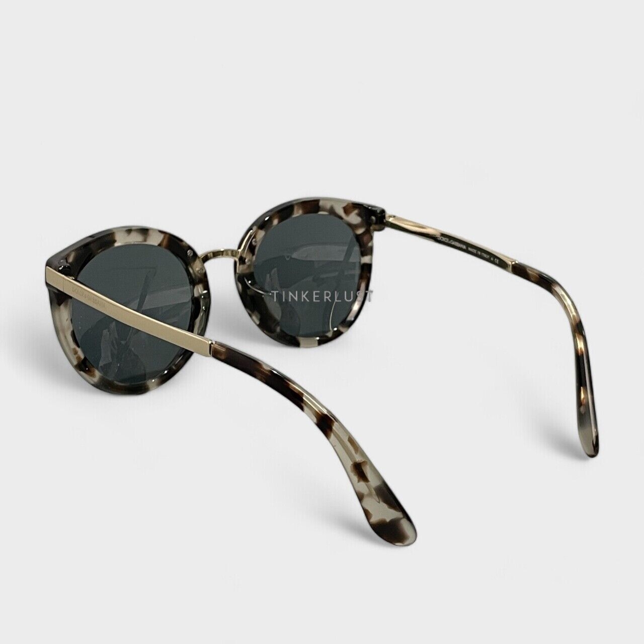 Dolce & Gabbana Brown/Gold Sunglasses