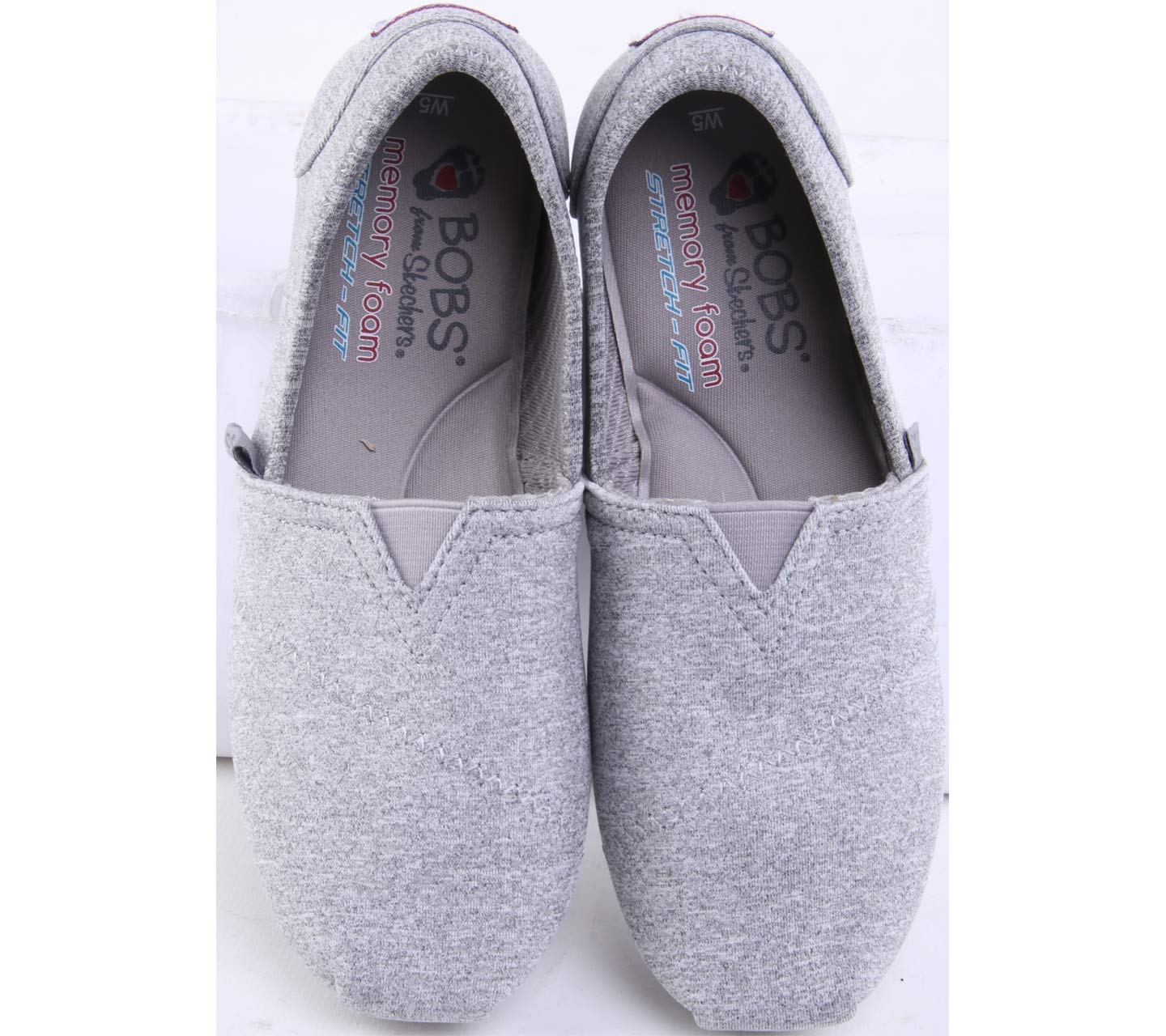 Bobs From Skechers Grey Flats	