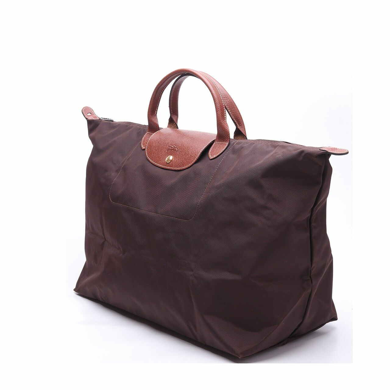 Longchamp Le Pliage Brown Top Handle Tote Bag