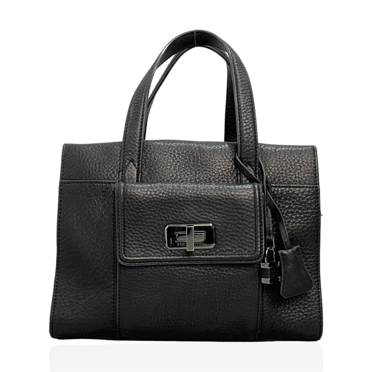 Braun Buffel Black Satchel