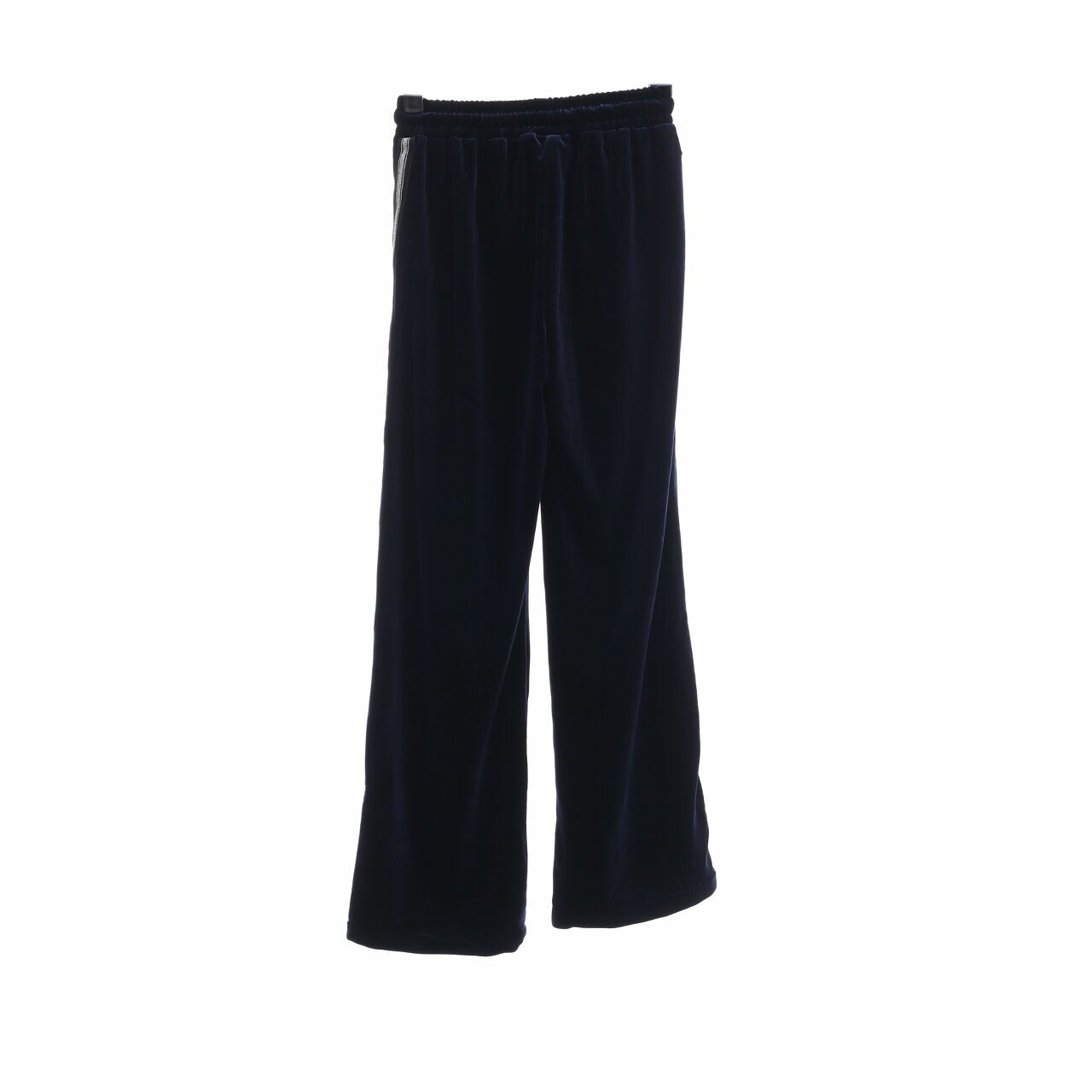 Mix & Max Navy Velvet Pants