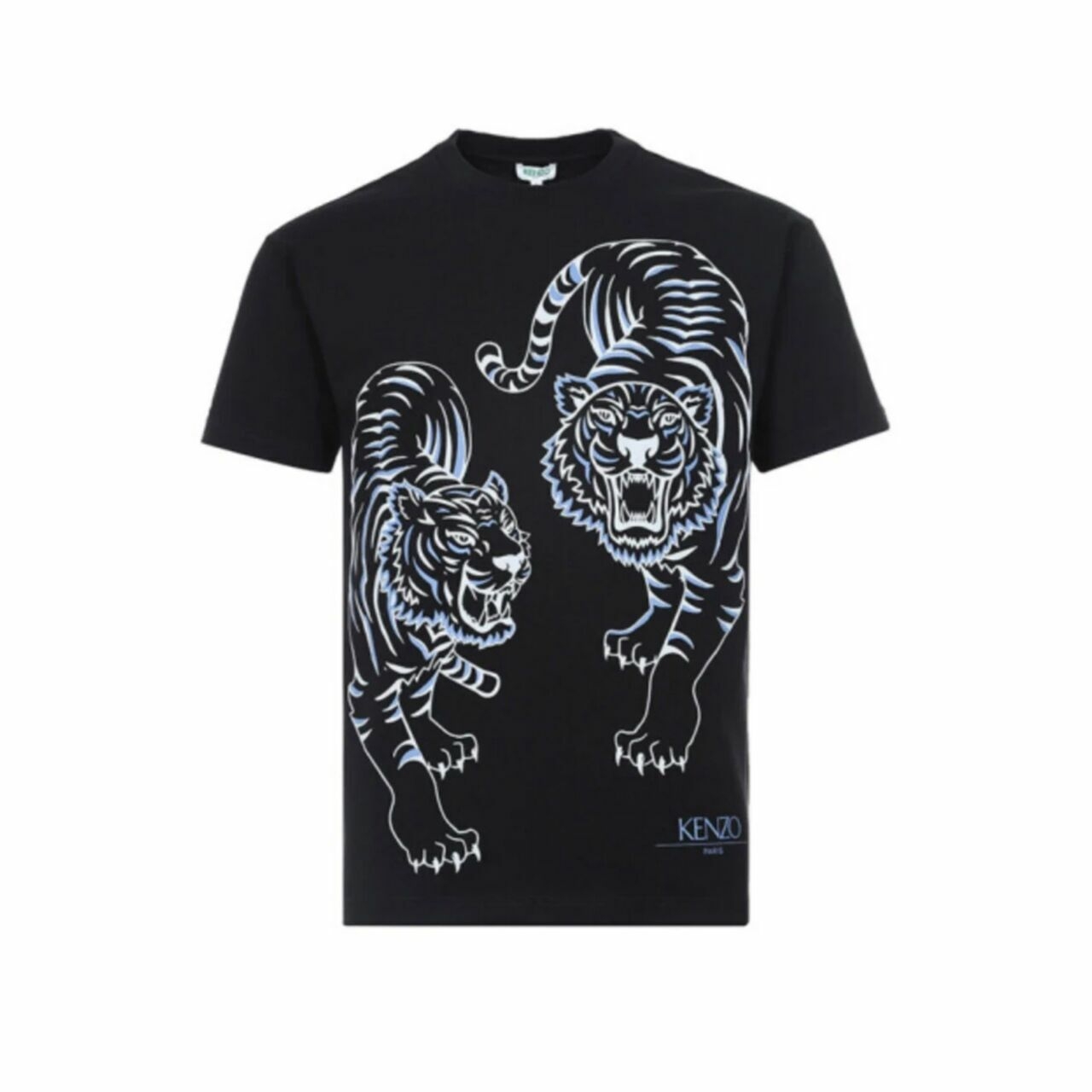 Kenzo Black Double Tiger T-Shirt