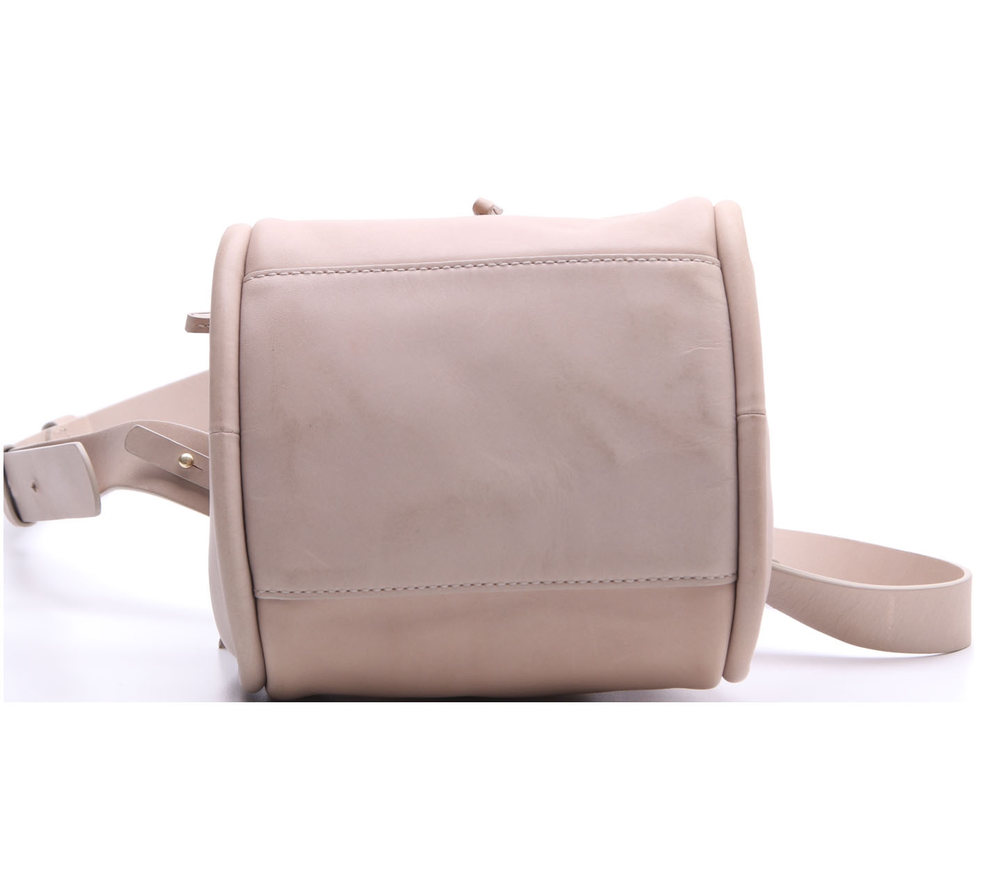 Skagen Medium Kolding Bucket Beige Satchel Bag