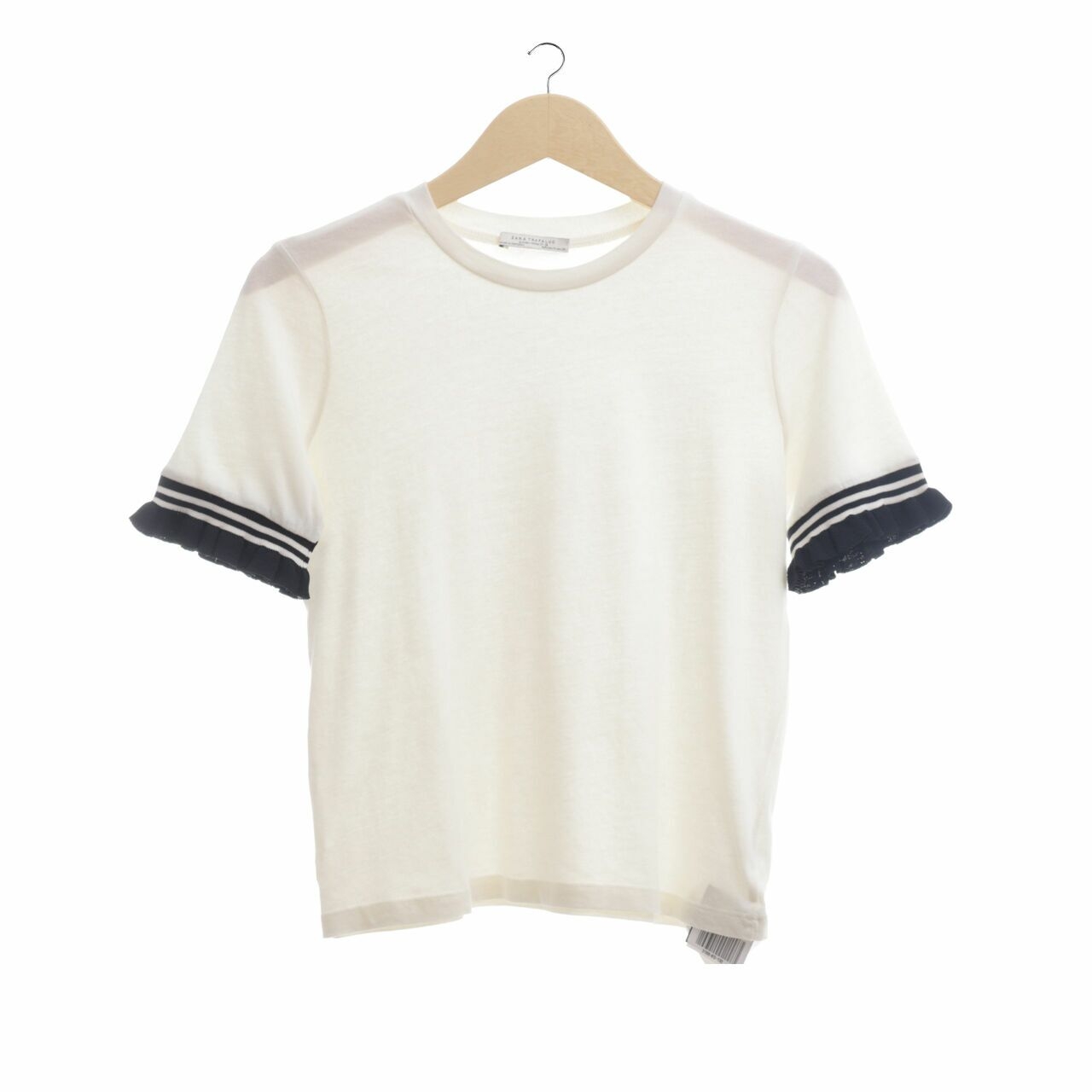 Zara Black & Cream Kaos