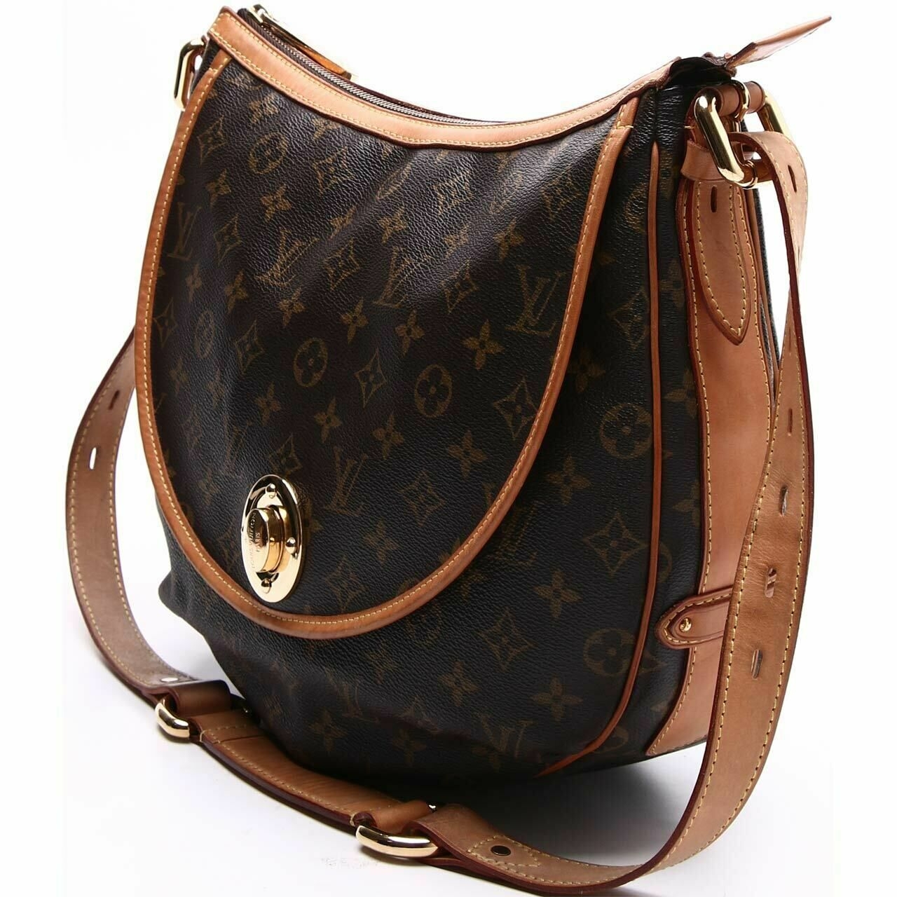 Louis Vuitton Brown Monogram Canvas Tulum PM Shoulder Bag