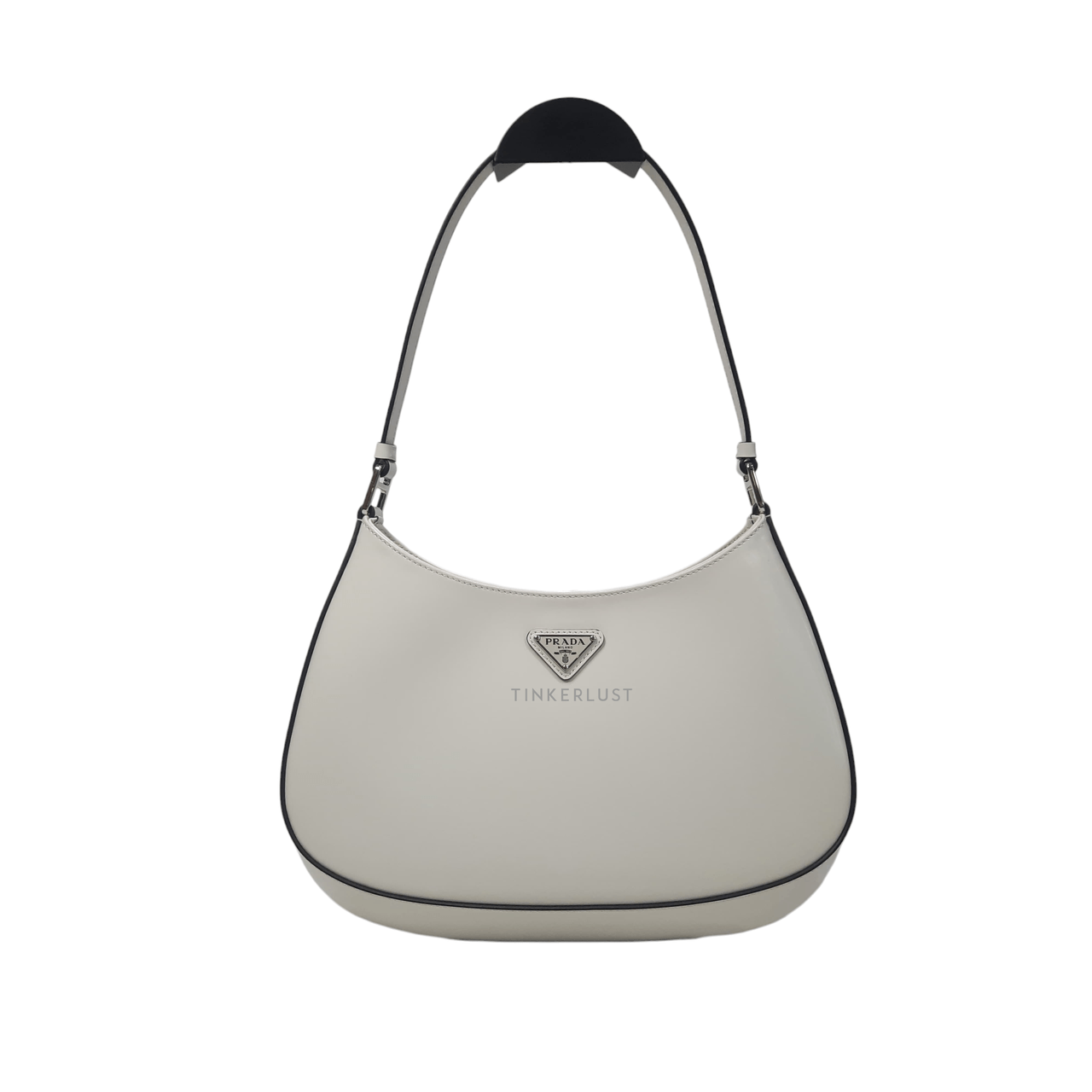 Prada Cleo White Flap 2023 Shoulder Bag