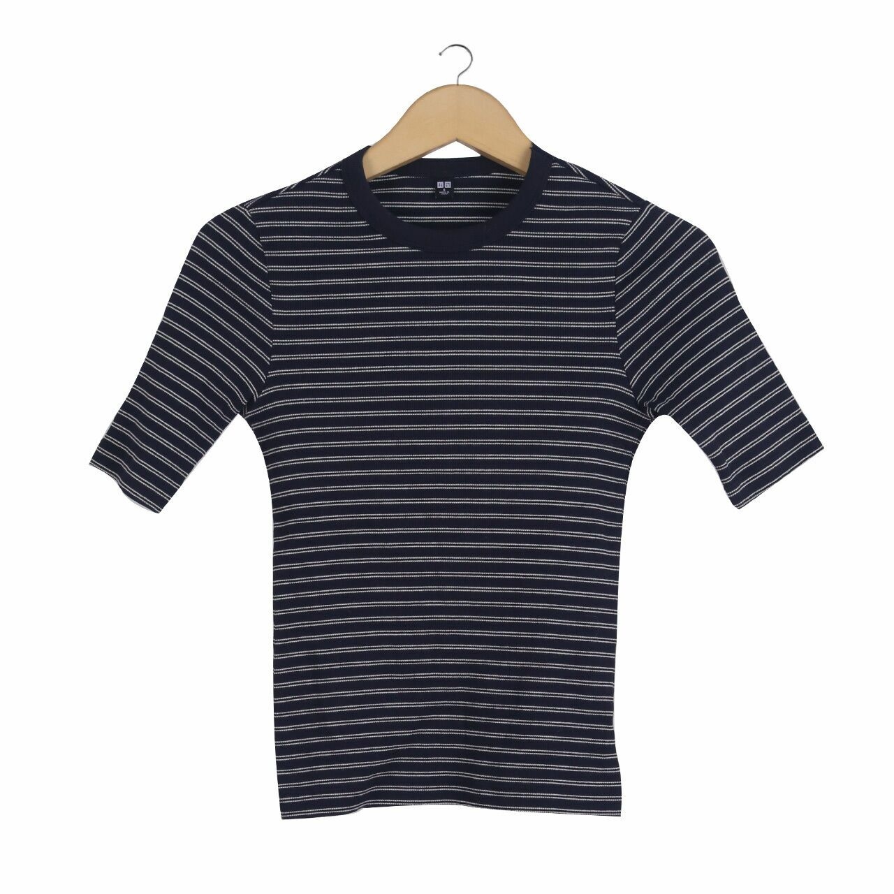 UNIQLO Navy Stripes T-Shirt