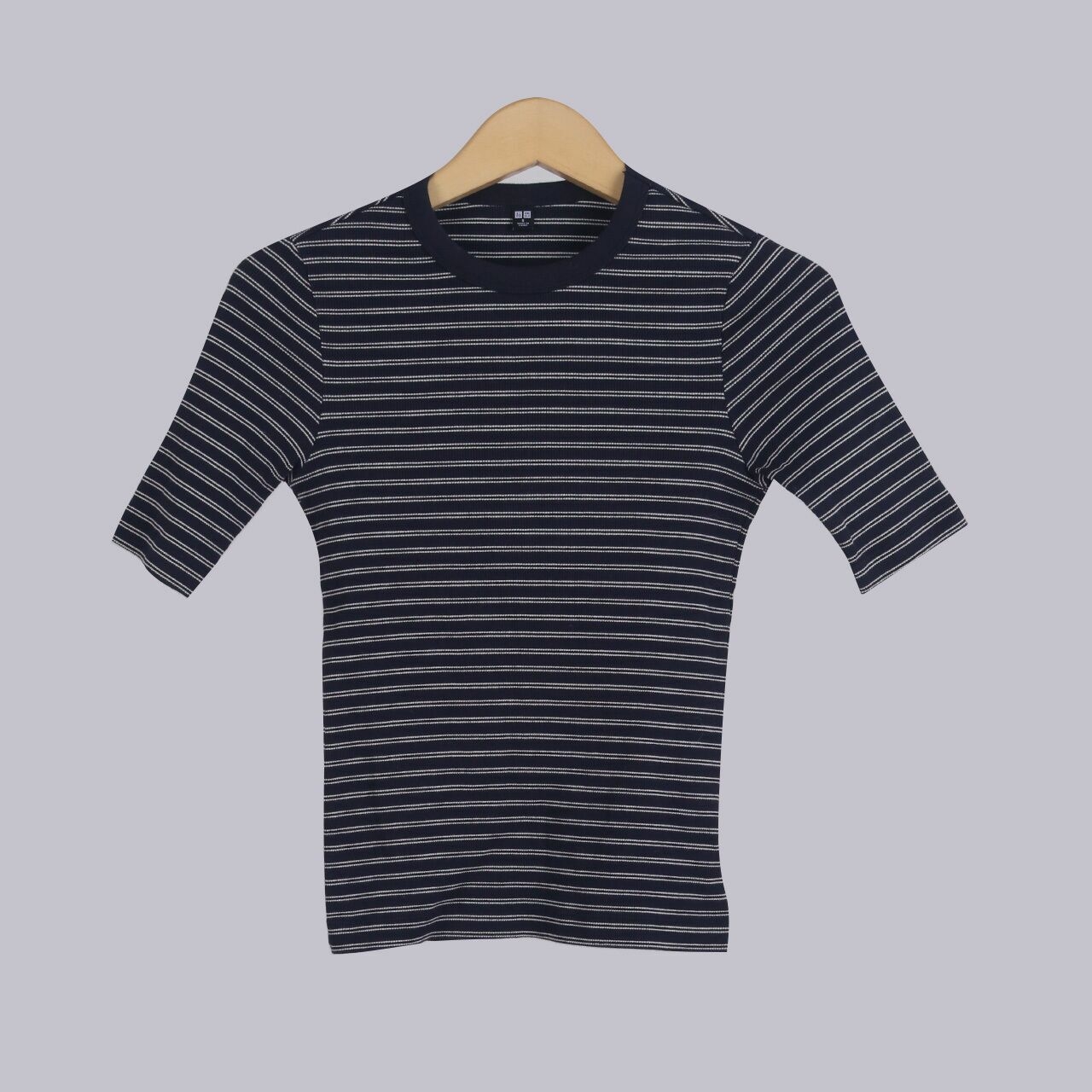 UNIQLO Navy Stripes T-Shirt