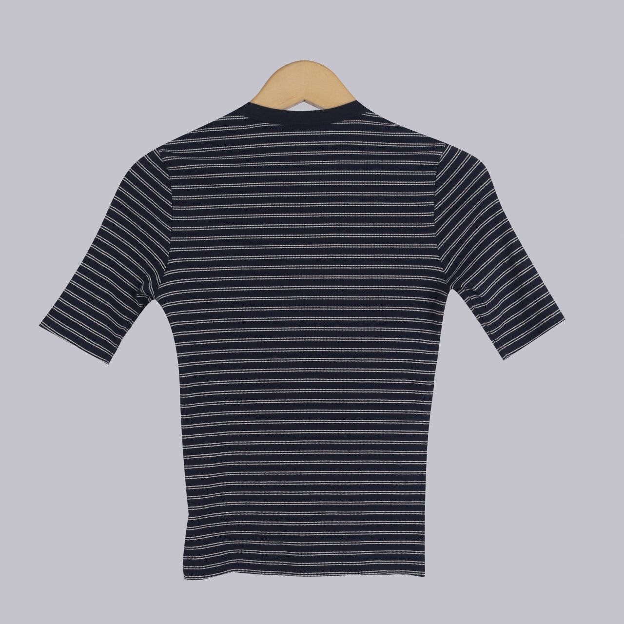 UNIQLO Navy Stripes T-Shirt