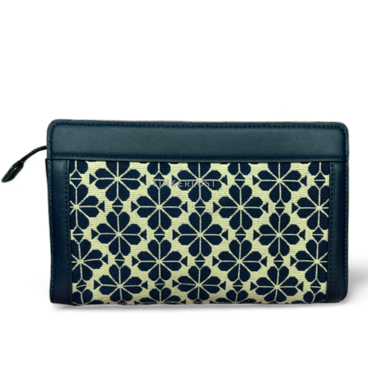 Kate Spade Navy Flower Jacquard Medium Sling Bag