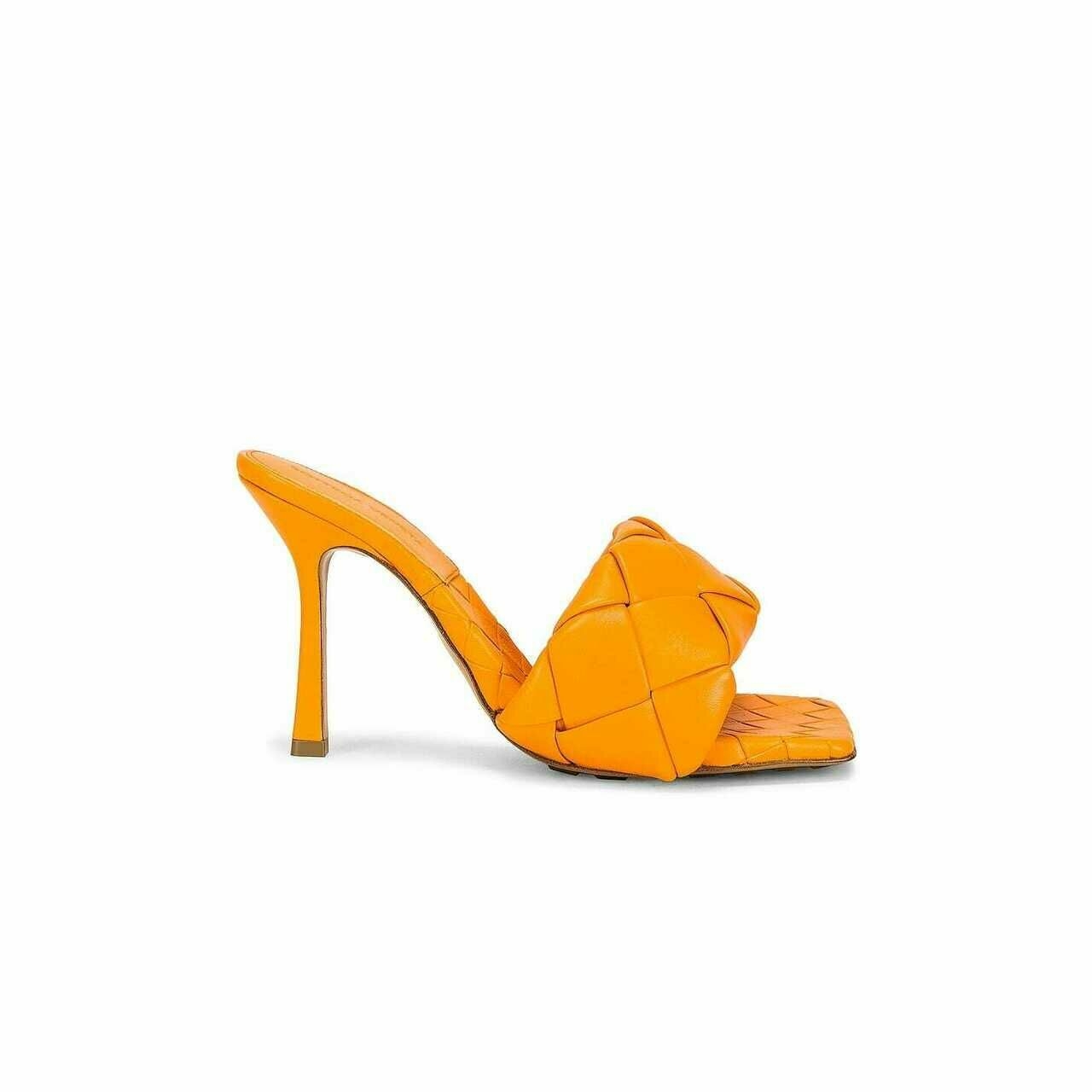 Bottega Veneta Tangerine Heels