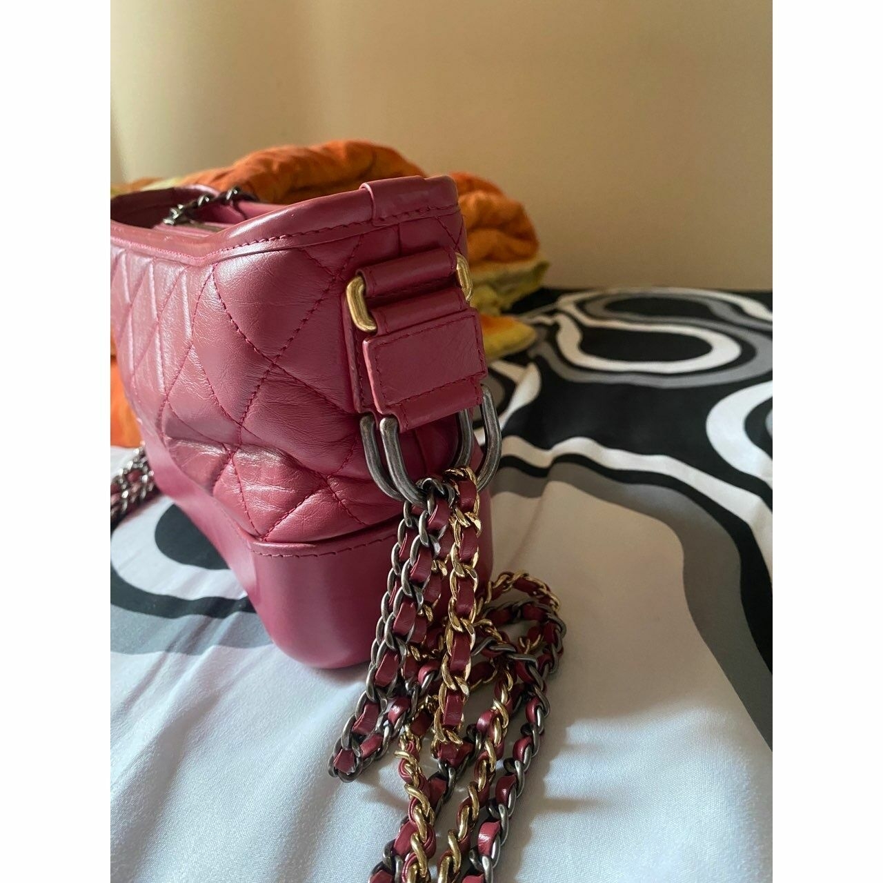 Chanel Gabrielle Small Pink Sling Bag #25