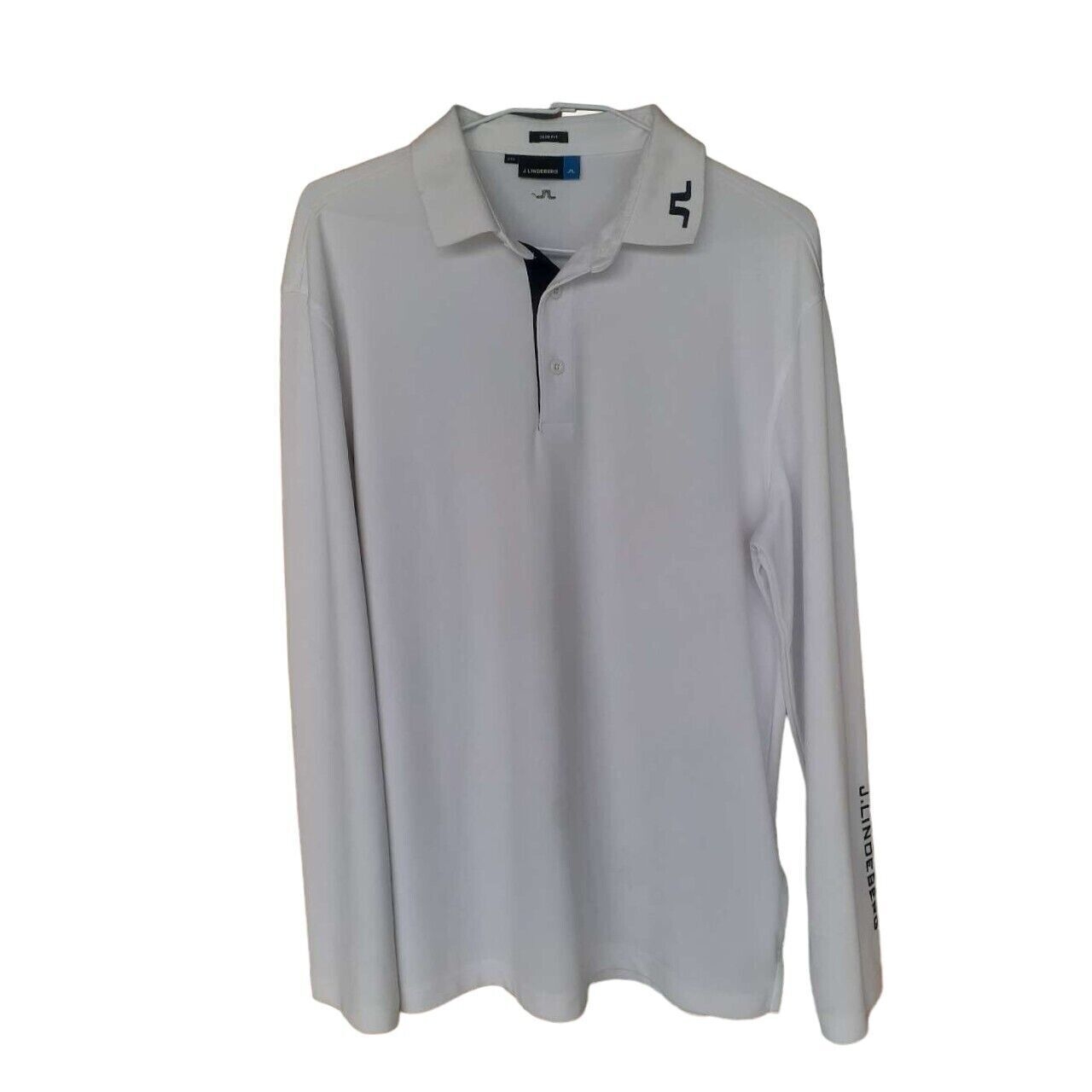 J.Lindeberg White Long Sleeve Shirt