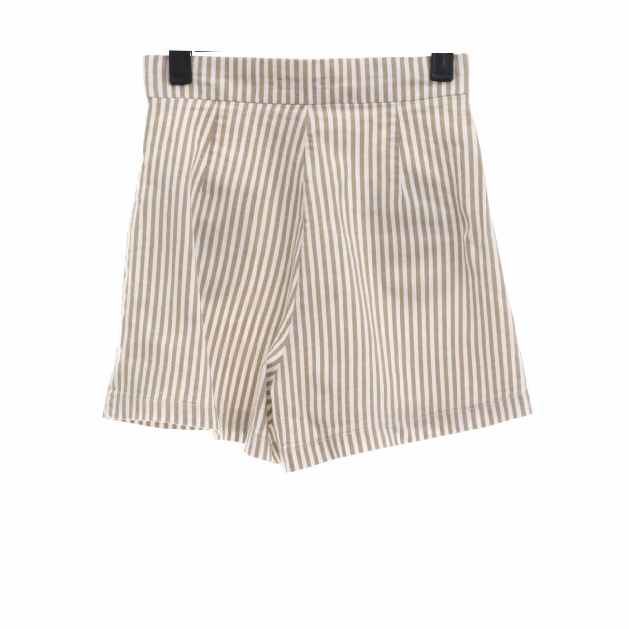 Private Collection Taupe Stripes Short Pants