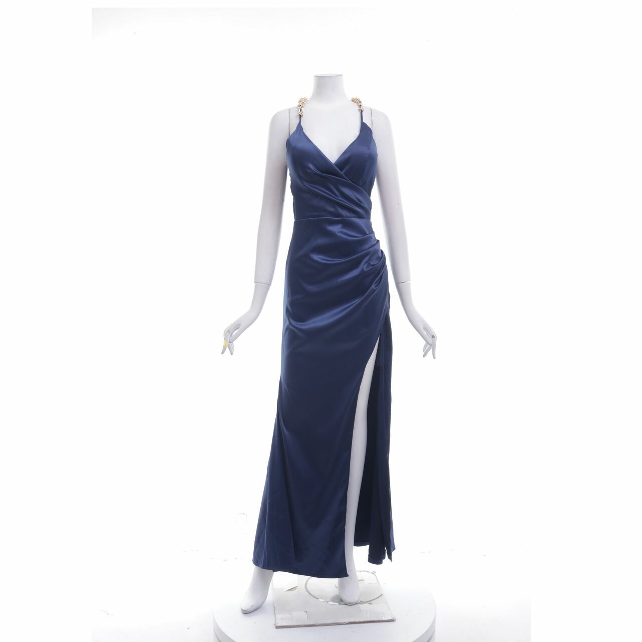 Private Collection Dark Blue Long Dress