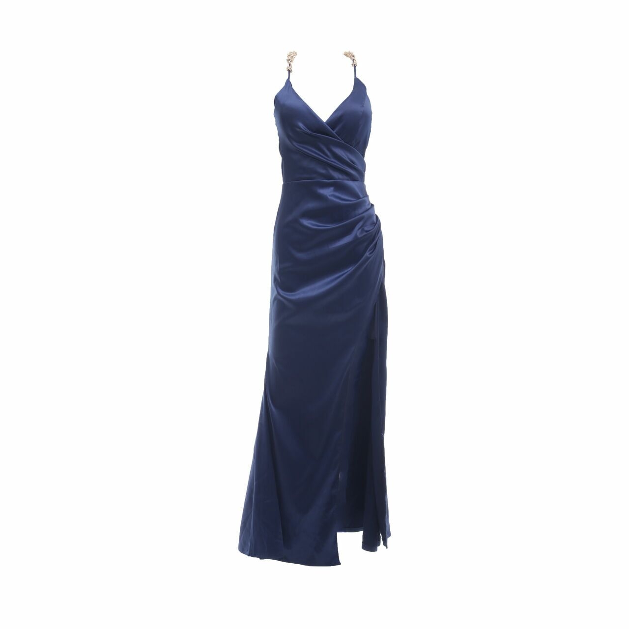 Private Collection Dark Blue Long Dress