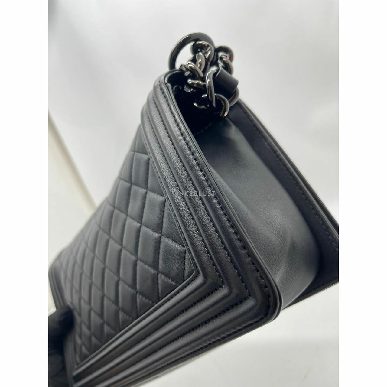 Chanel Boy Medium So Black #25 Shoulder Bag