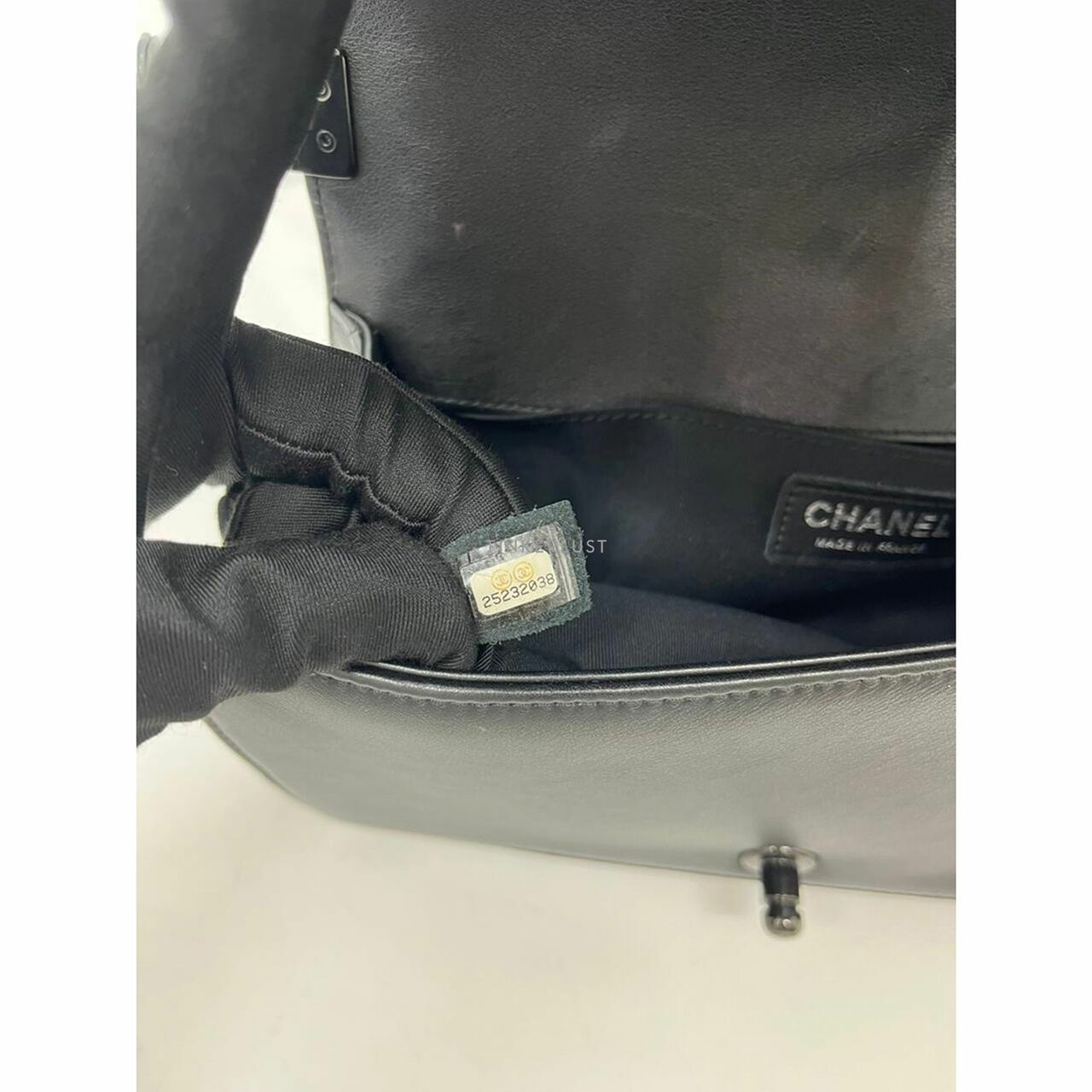 Chanel Boy Medium So Black #25 Shoulder Bag