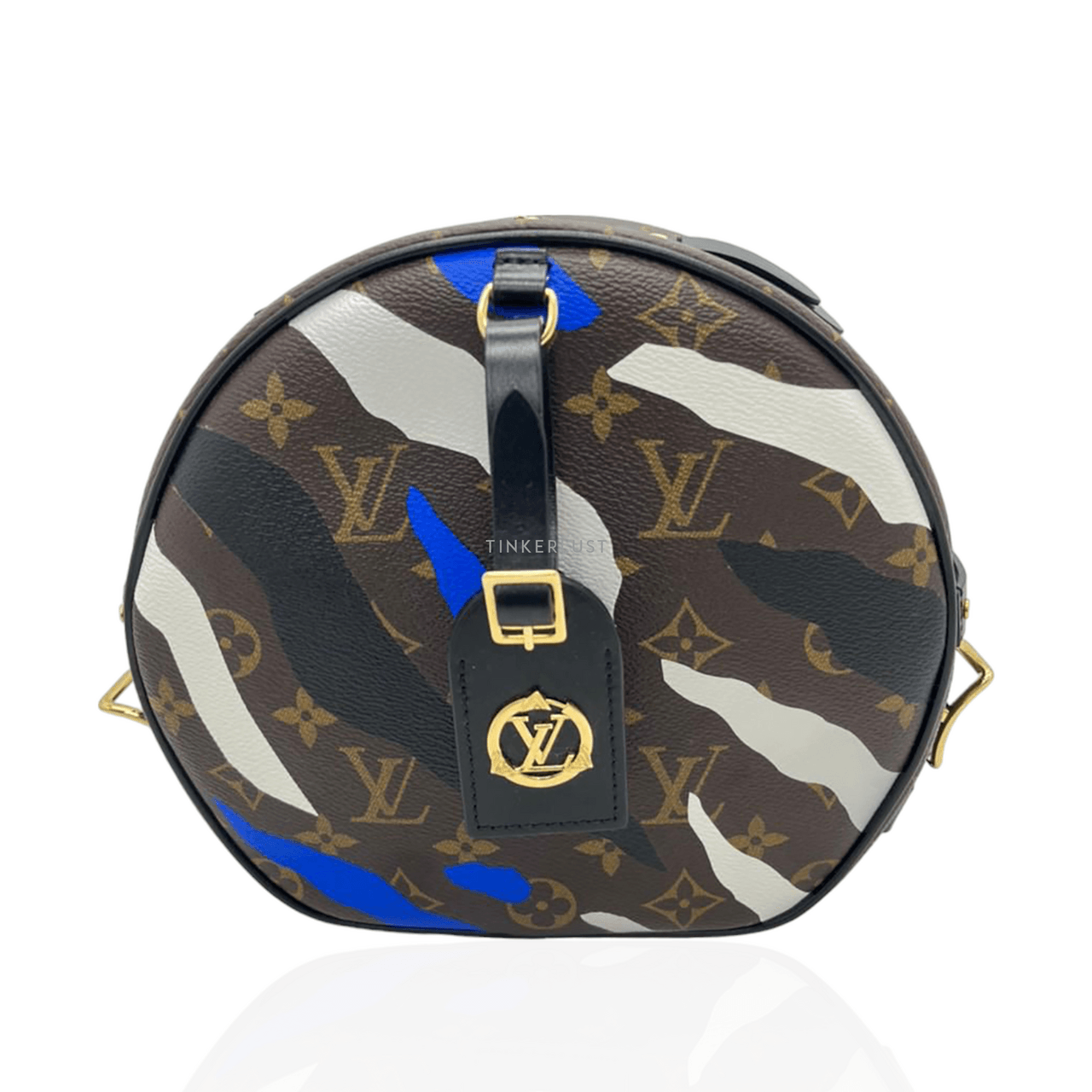 Louis Vuitton Boite Mono Souple Camouflage Black 2019 Sling Bag