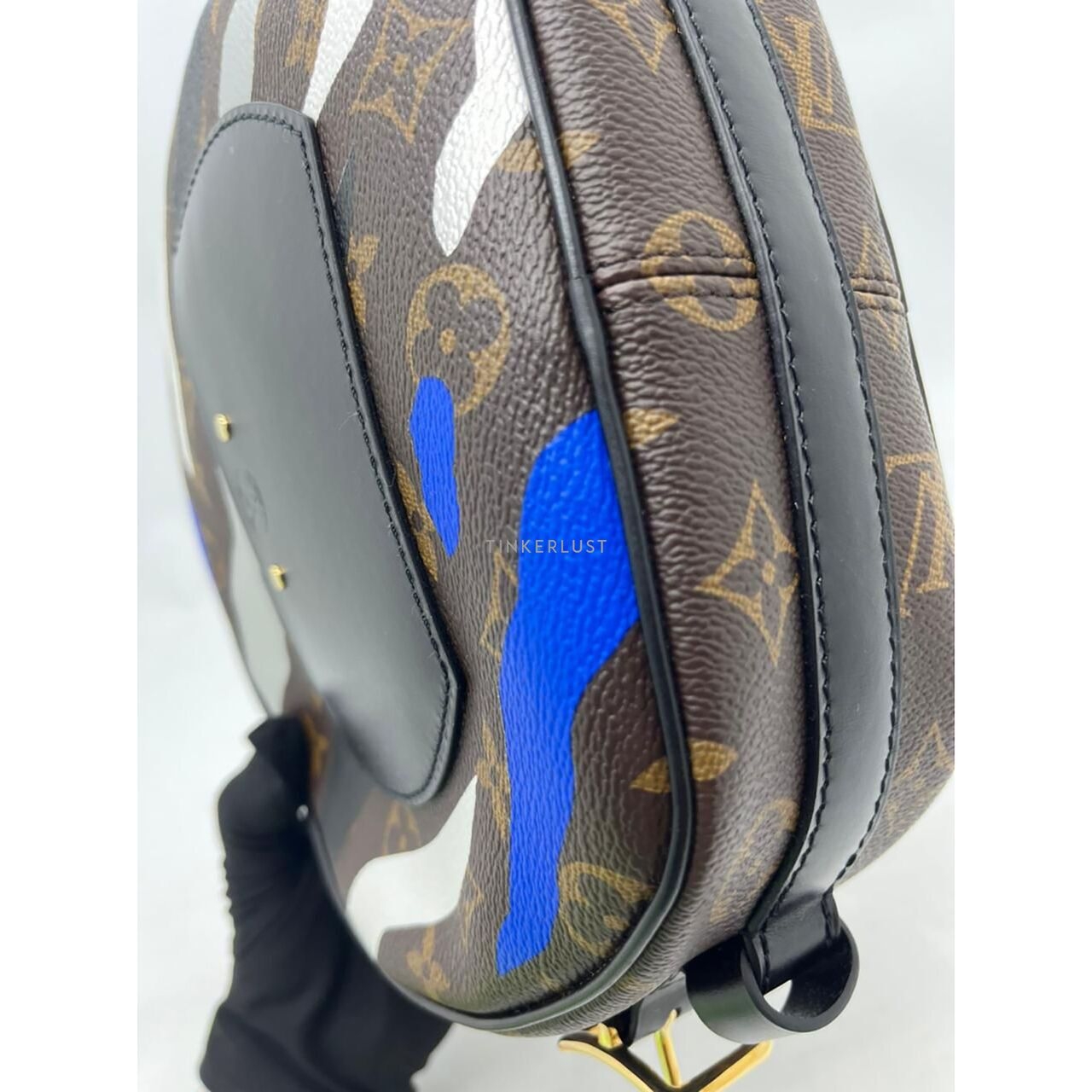 Louis Vuitton Boite Mono Souple Camouflage Black 2019 Sling Bag