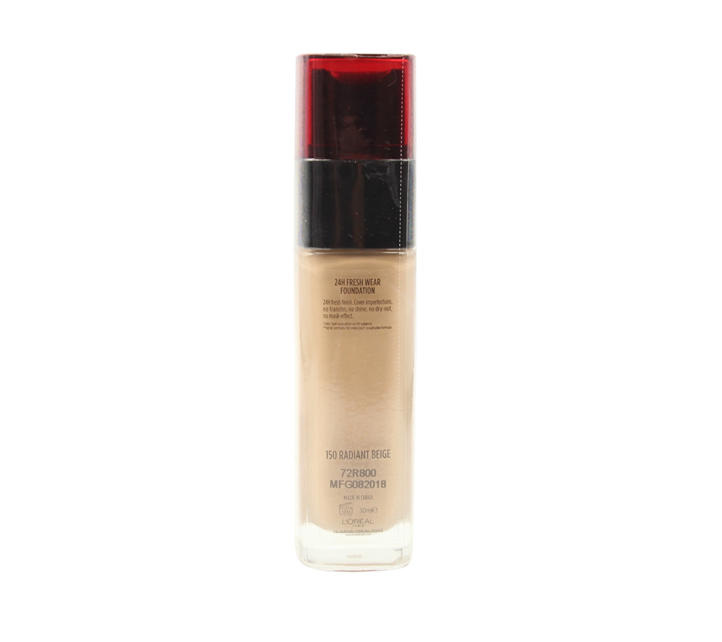 Loreal 150 Radiant Beige Infallible 24h Fresh Wear Foundation Faces