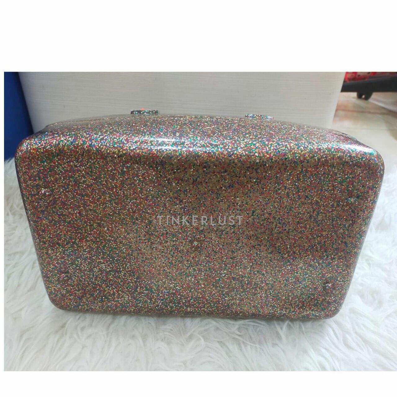 Furla Multicolor Glitter Candy Handbag