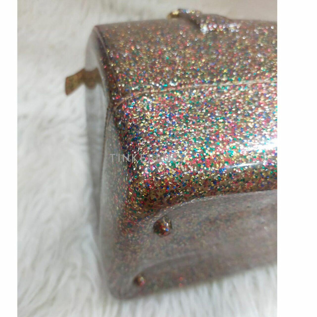 Furla Multicolor Glitter Candy Handbag