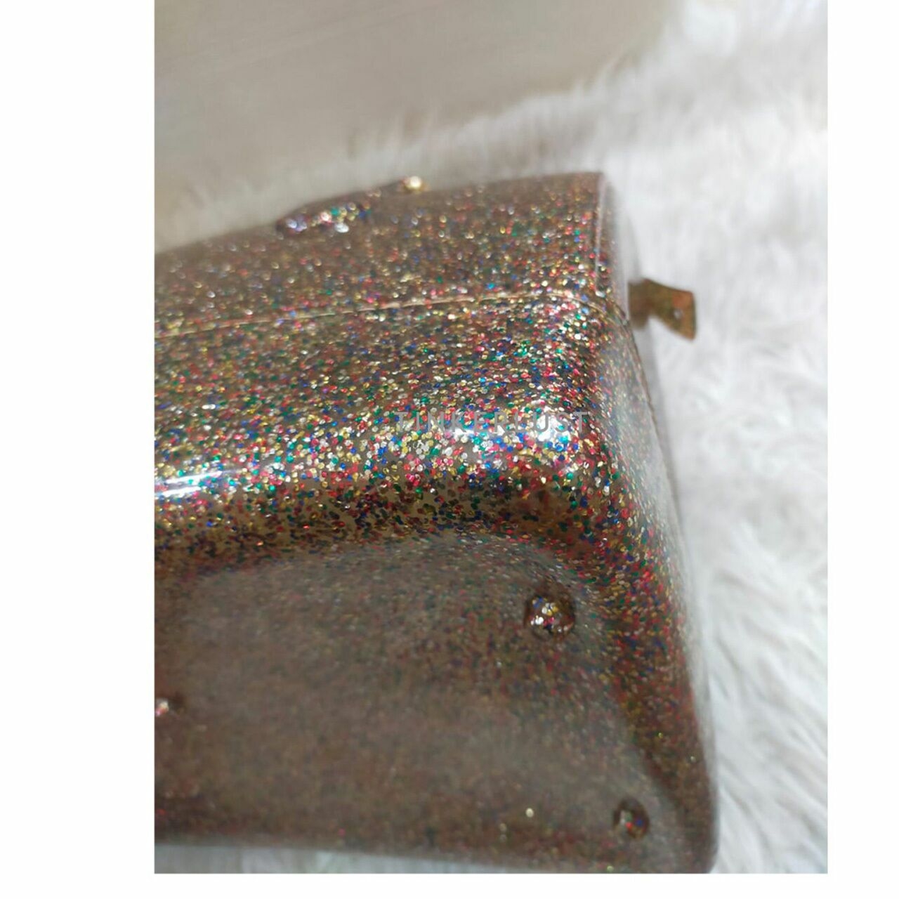 Furla Multicolor Glitter Candy Handbag