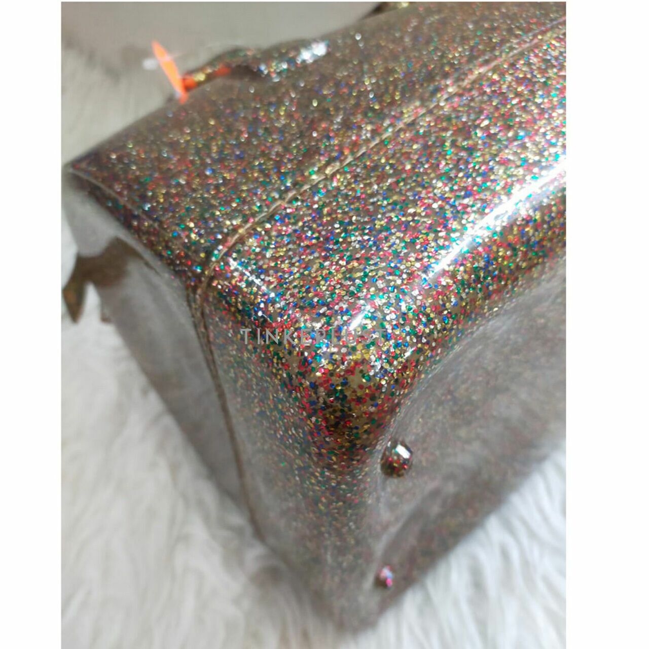 Furla Multicolor Glitter Candy Handbag